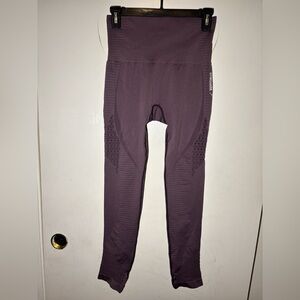 Gymshark womens Dark Purple Leggings